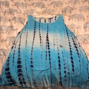 Tye dye tank